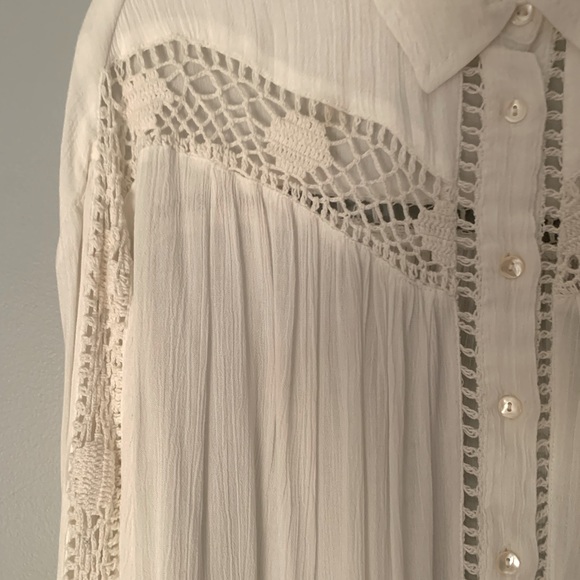 Free People Katie Bird Button Down - Picture 11 of 16